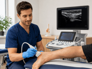 USG ścięgna Achillesa i stawu skokowego Zabrze w Sonicus Centrum Diagnostyczne